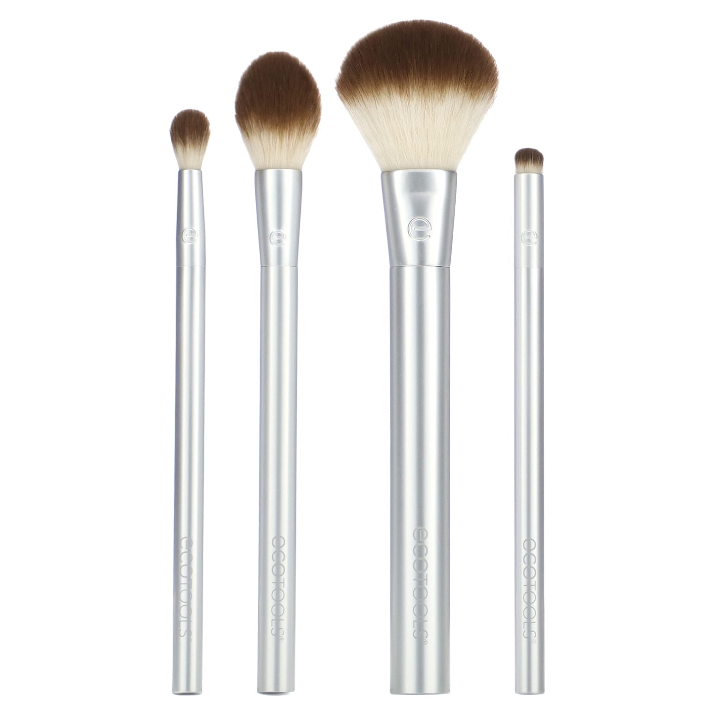 EcoTools-Precious Metals-Cheek + Eye Highlight  Set-4 Piece Set