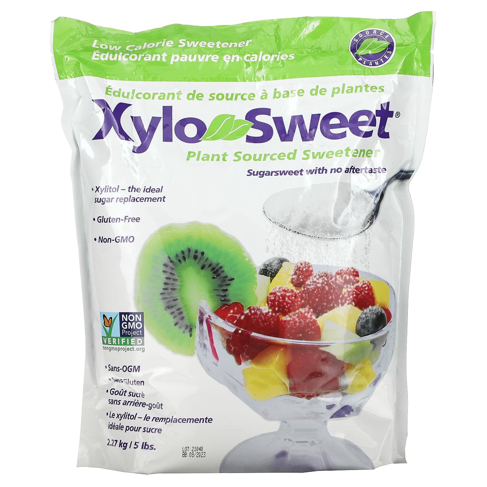 Xlear-XyloSweet-Plant Sourced Sweetener-5 lbs (2.27 kg)