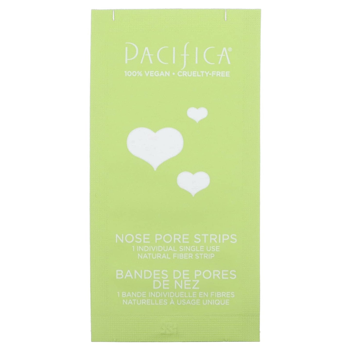 Pacifica, Kale Detox Pore Strips, 6 Individual Single Use Natural Fiber Strips