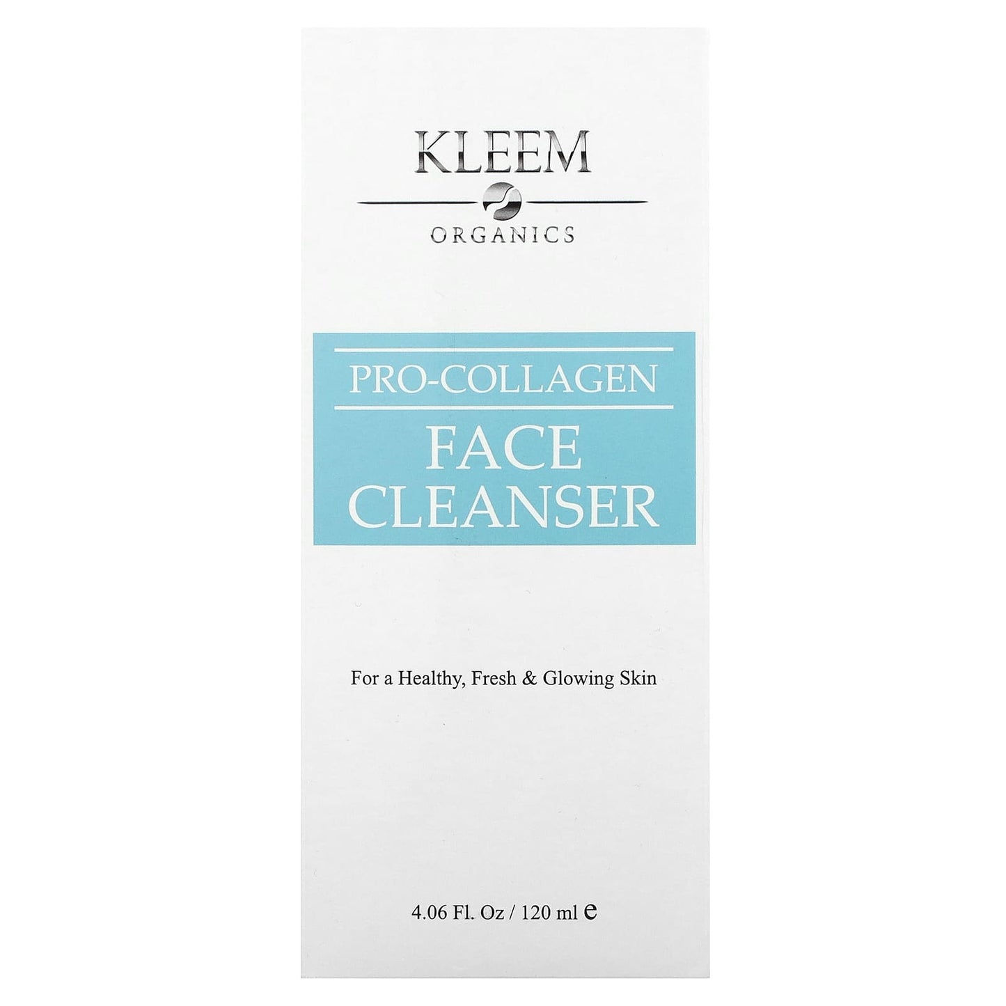 Kleem Organics, Pro-Collagen Face Cleanser, 4.06 fl oz (120 ml)