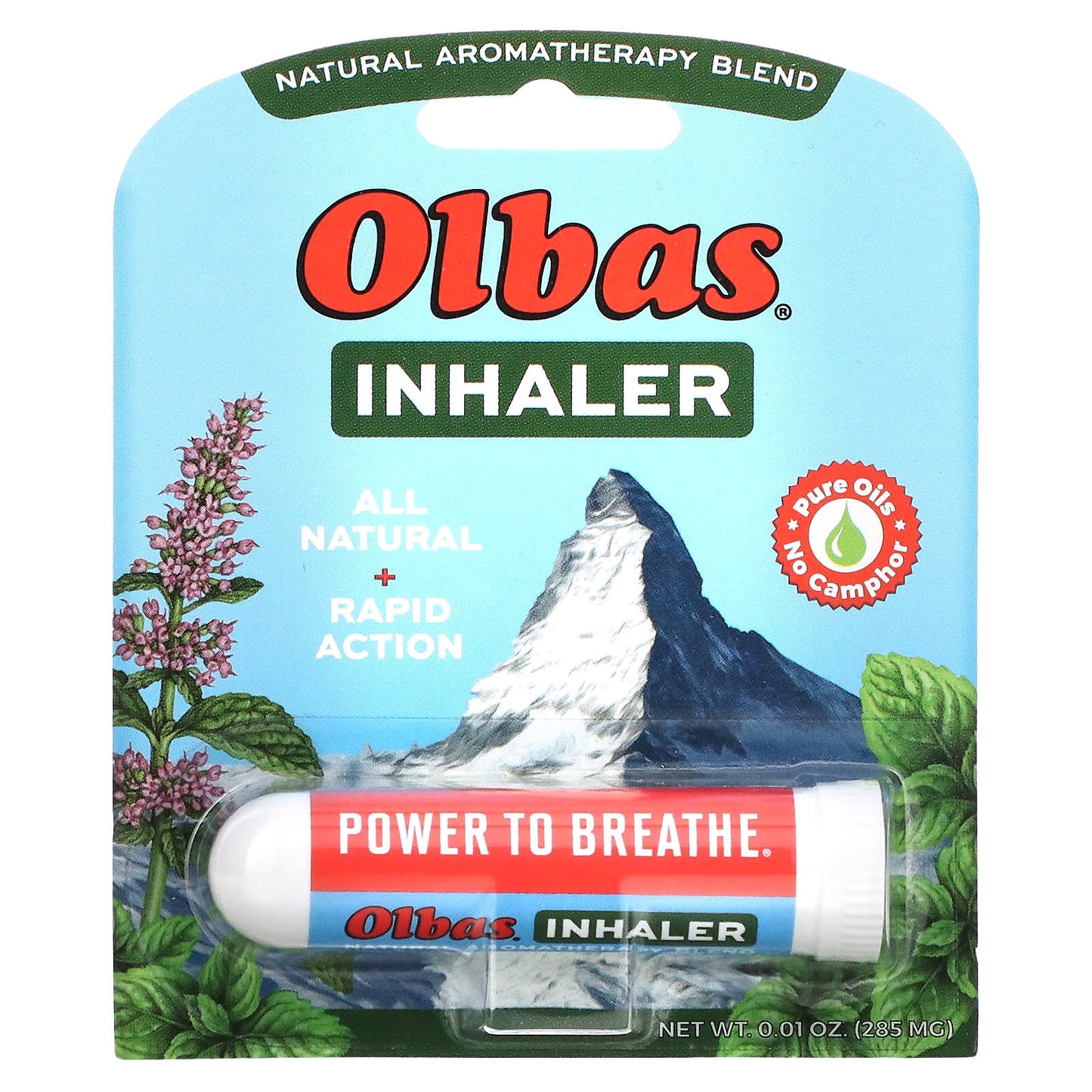 Olbas Therapeutic, Inhaler, 0.01 oz (285 mg)