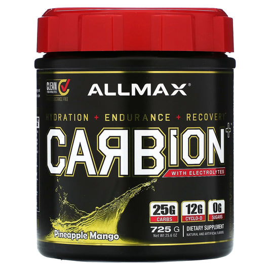 ALLMAX-CARBION+ with Electrolytes-Pineapple Mango-25.6 oz (725 g)