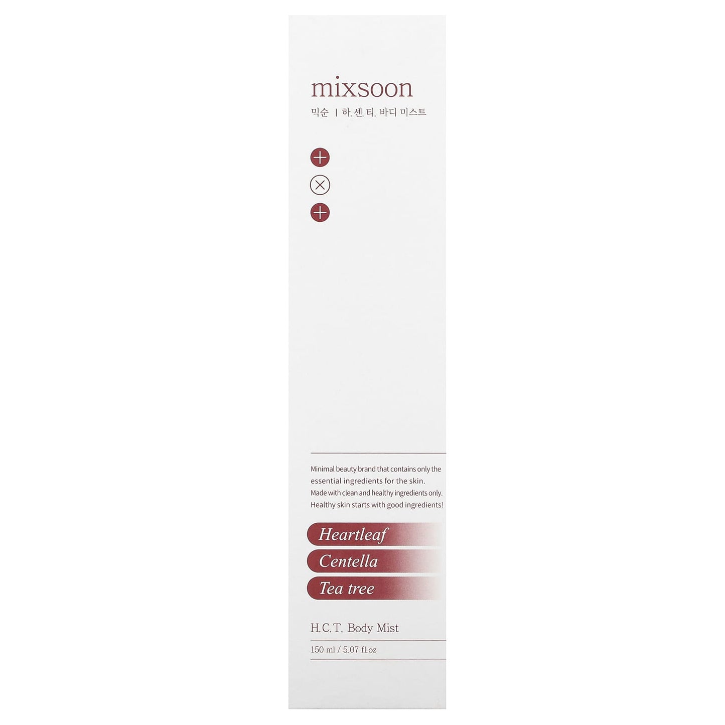 Mixsoon, H.C.T. Body Mist, 5.07 fl oz (150 ml)