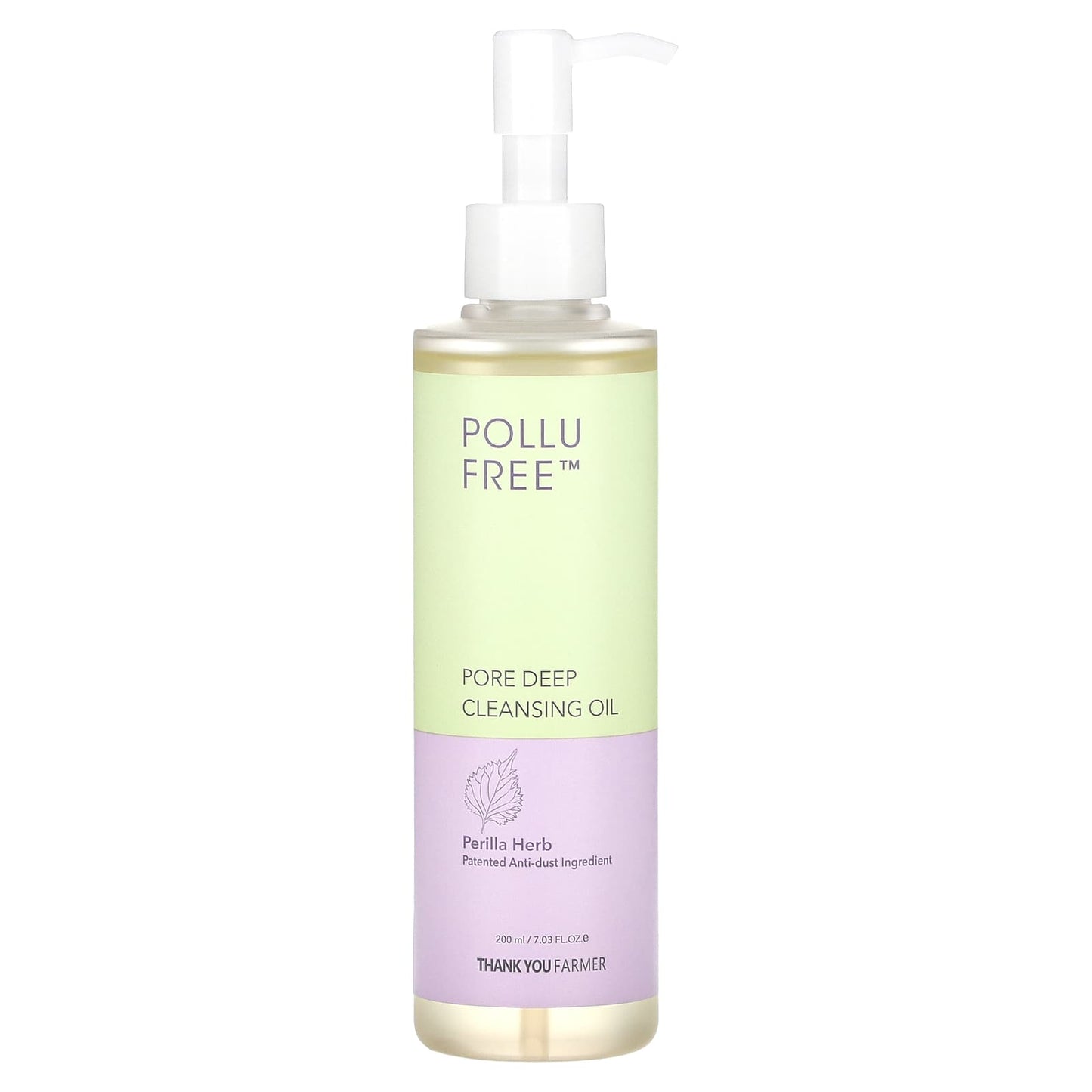 Thank You Farmer-Pollufree-Pore Deep Cleansing Oil-7.03 fl oz (200 ml)