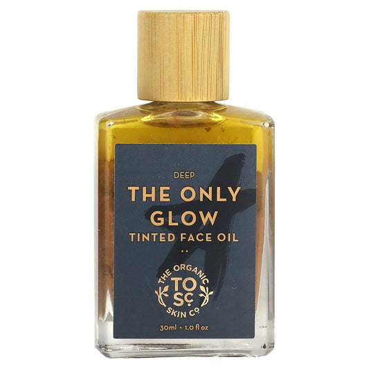 The Organic Skin Co.-The Only Glow-Tinted Face Oil-Deep-1 fl (30 ml)