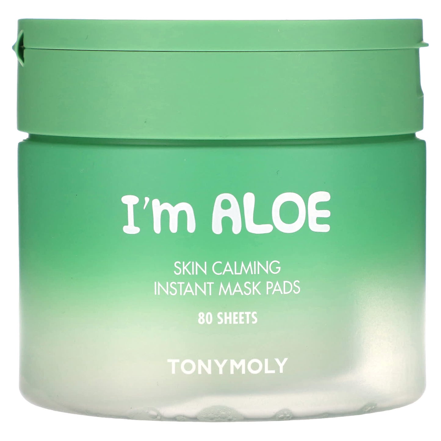 Tony Moly-I'm Aloe-Skin Calming Instant Beauty Mask Pads-80 Sheets-4.23 oz (120 g) each