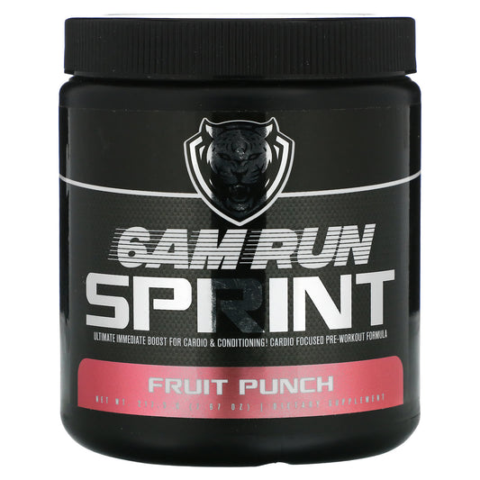 6AM Run-Sprint-Pre-Workout-Fruit Punch-7.67 oz (217.5 g)