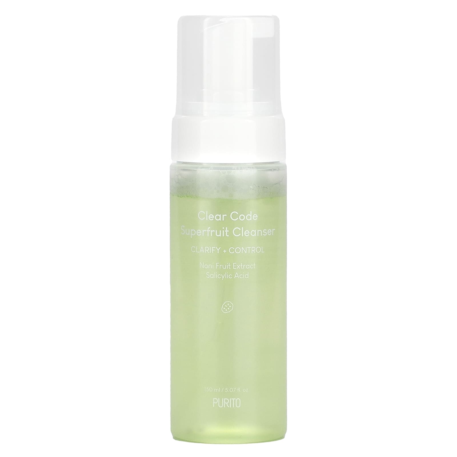 Purito-Clear Code Superfruit Cleanser-5.07 fl oz (150 ml)