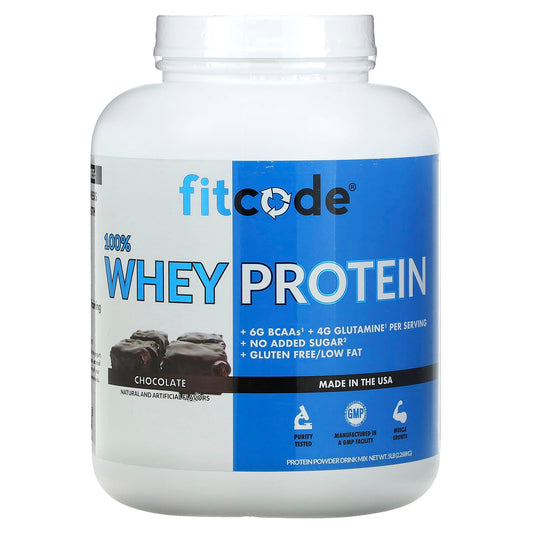 fitcode-100% Whey Protein-Chocolate-5 lb (2.268 kg)