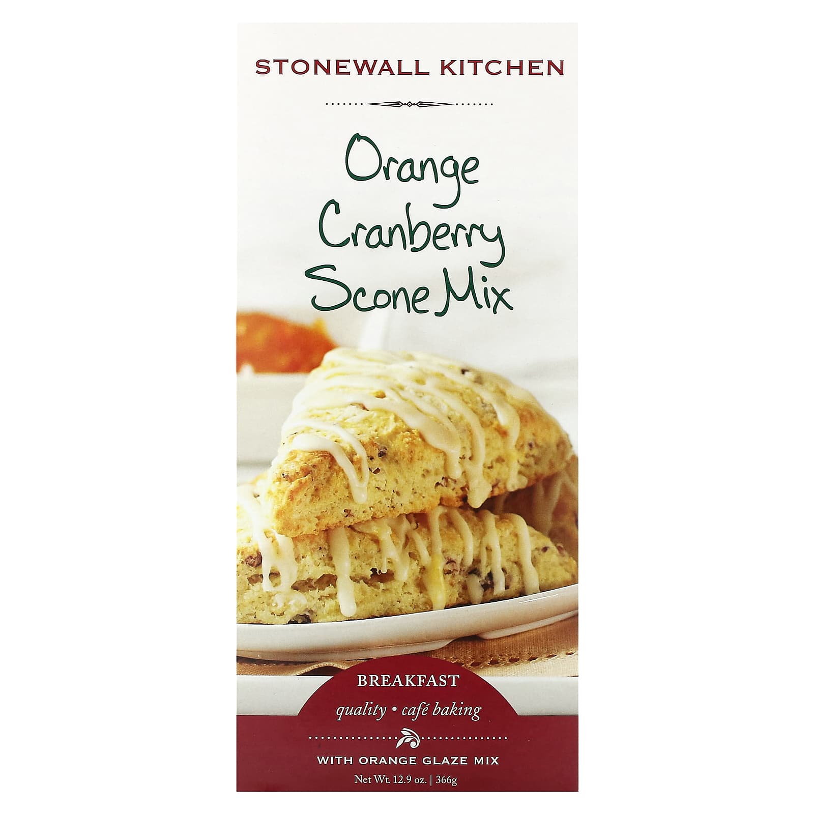 Stonewall Kitchen-Orange Cranberry Scone Mix-12.9 oz (366 g)