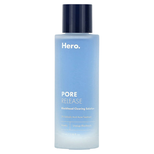 Hero Cosmetics-Pore Release-Blackhead Clearing Solution-3.38 fl oz (100 ml)