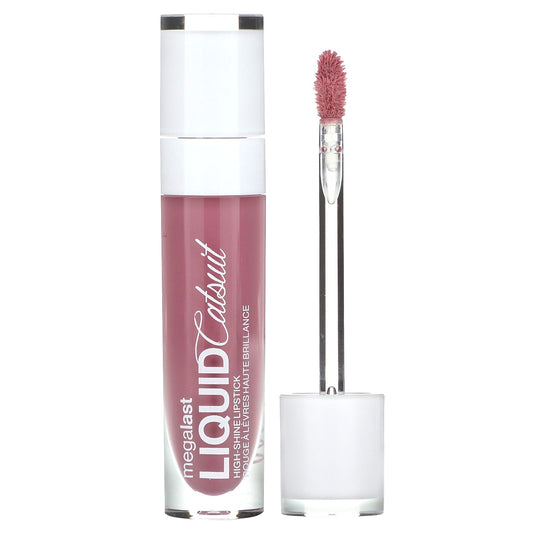 wet n wild-MegaLast-Liquid Catsuit-High-Shine Lipstick-943B Chic Got Real-0.2 oz (5.7 g)