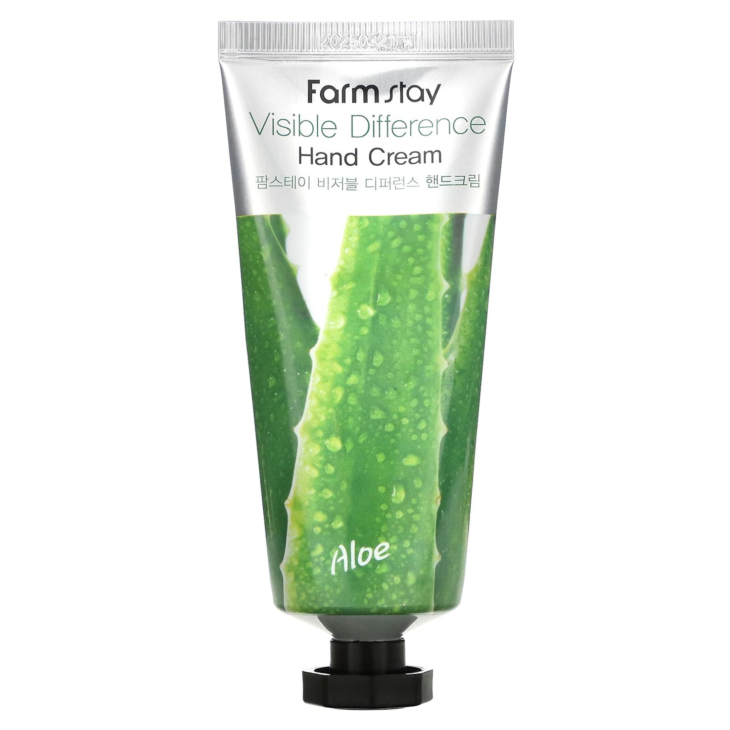 Farmstay-Visible Difference Hand Cream-Aloe-3.52 oz (100 g)