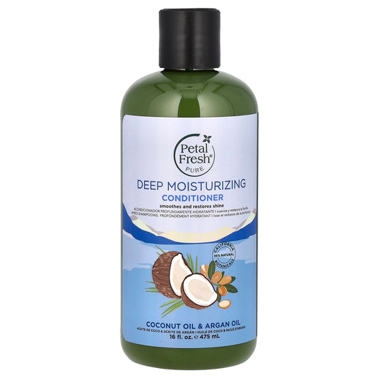 Petal Fresh-Pure-Deep Moisturizing Conditioner-Coconut Oil & Argan Oil-16 fl oz (475 ml)