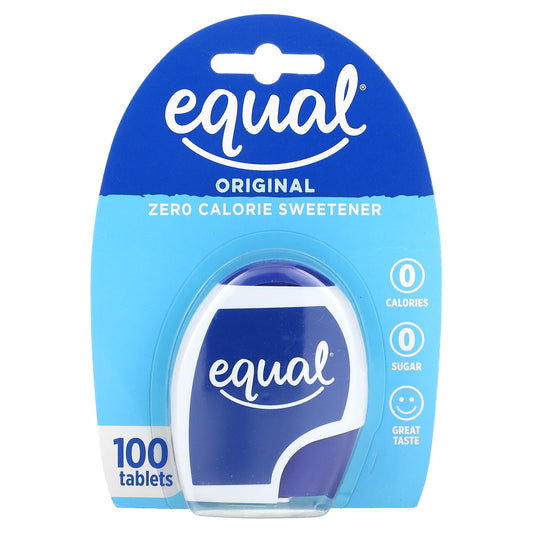 Equal-Zero Calorie Sweetener-Original-100 Tablets