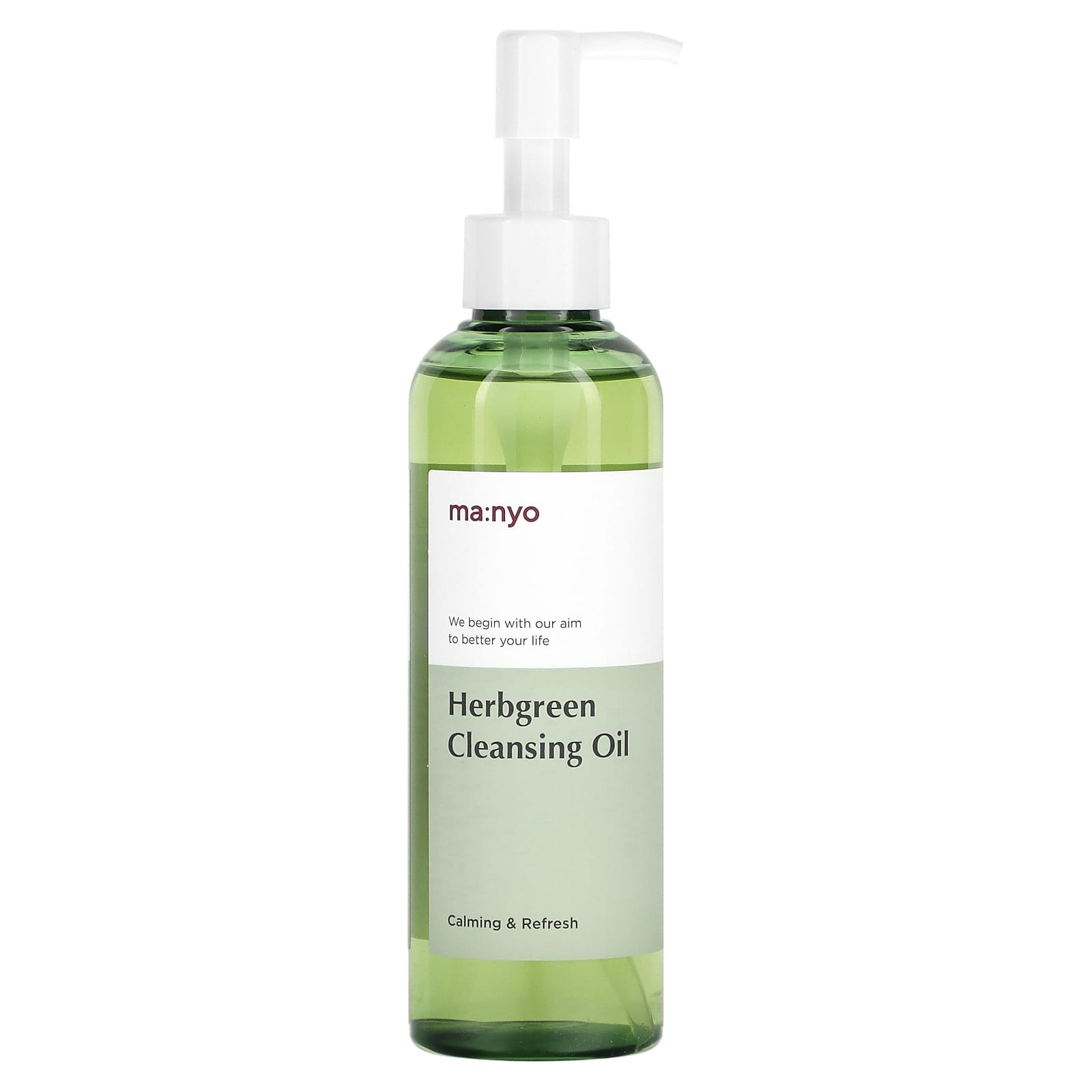 ma:nyo-Herbgreen Cleansing Oil-6.7 fl oz (200 ml)