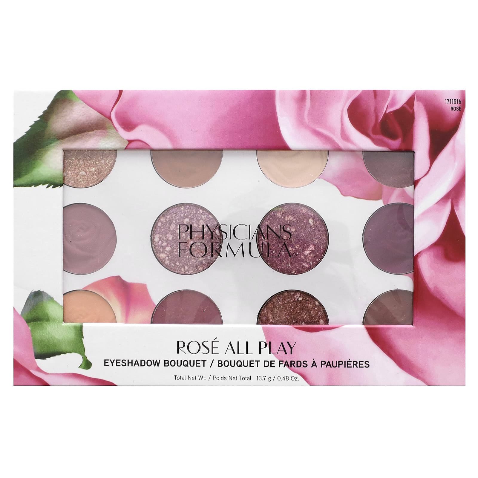 Physicians Formula-Rosé All Play-Eyeshadow Bouquet-Rose-0.48 oz (13.7 g)