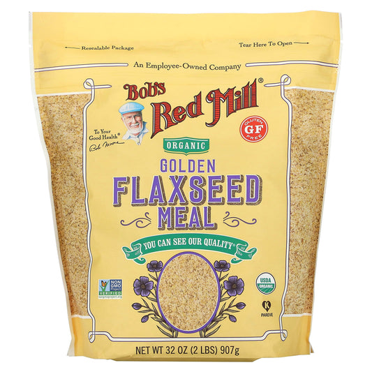 Bob's Red Mill-Organic Golden Flaxseed Meal-32 oz (907 g)