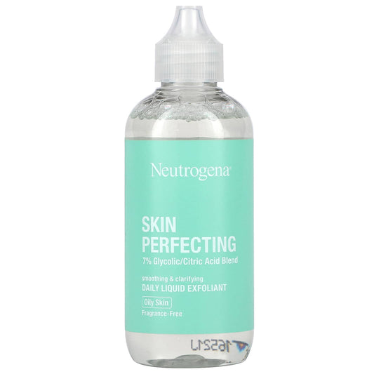 Neutrogena-Skin Perfecting-Daily Liquid Exfoliant-Oily Skin-Fragrance-Free-4 fl oz (118 ml)