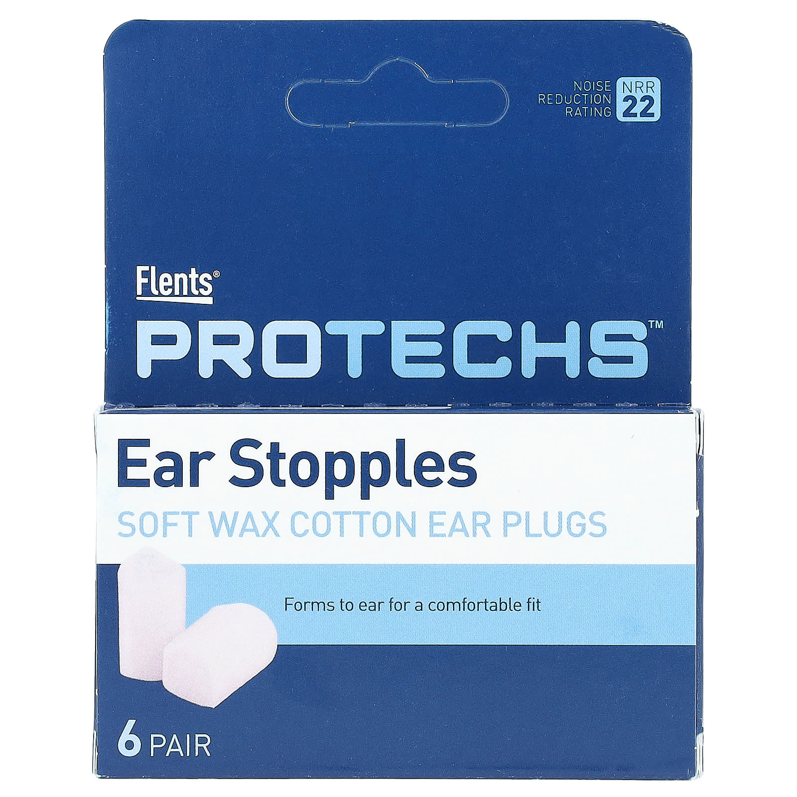 Flents-Protechs-Ear Stopples-6 Pair