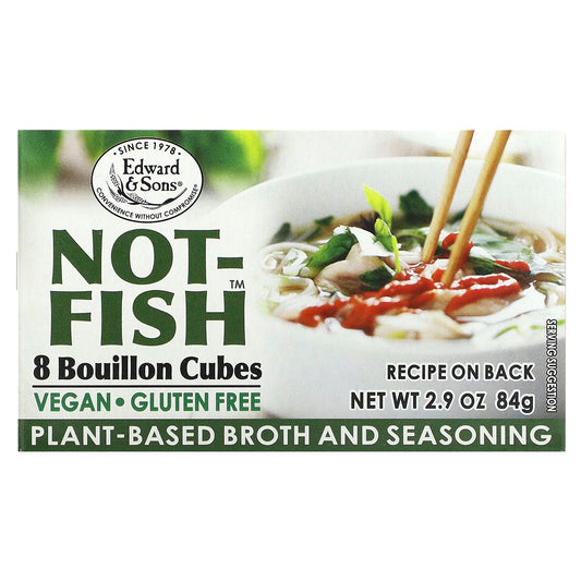 Edward & Sons-Not-Fish Bouillon Cubes-8 Cubes