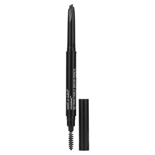 wet n wild-Ultimate Brow-Retractable Brow Pencil- Dark Brown-0.007 oz (0.2 g)