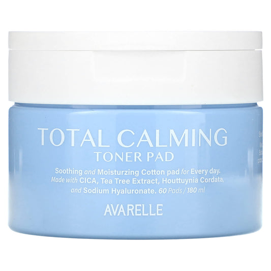 Avarelle-Total Calming Toner Pad-60 Pads-180 ml