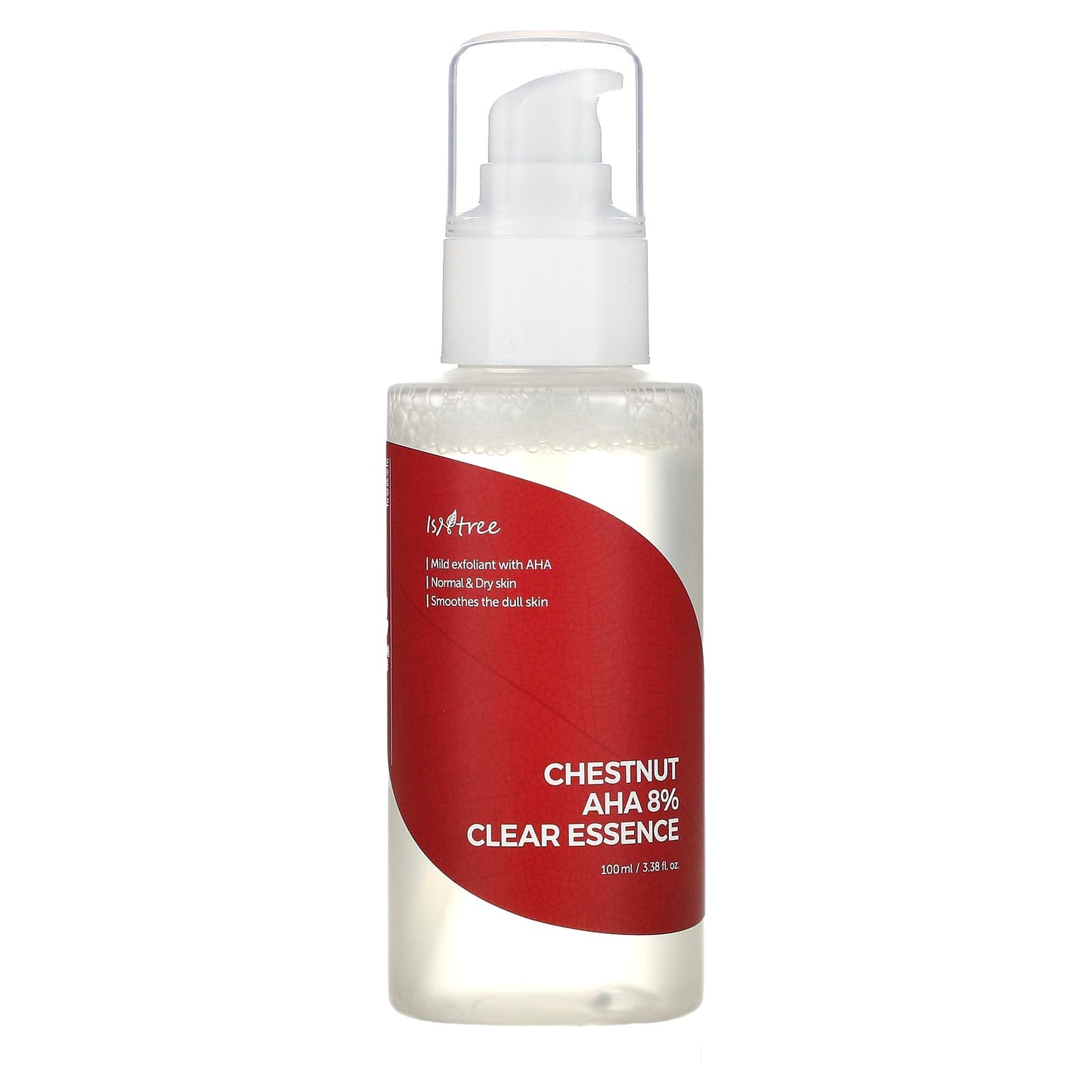 ISNtree-Chestnut AHA 8% Clear Essence-3.38 fl oz (100 ml)