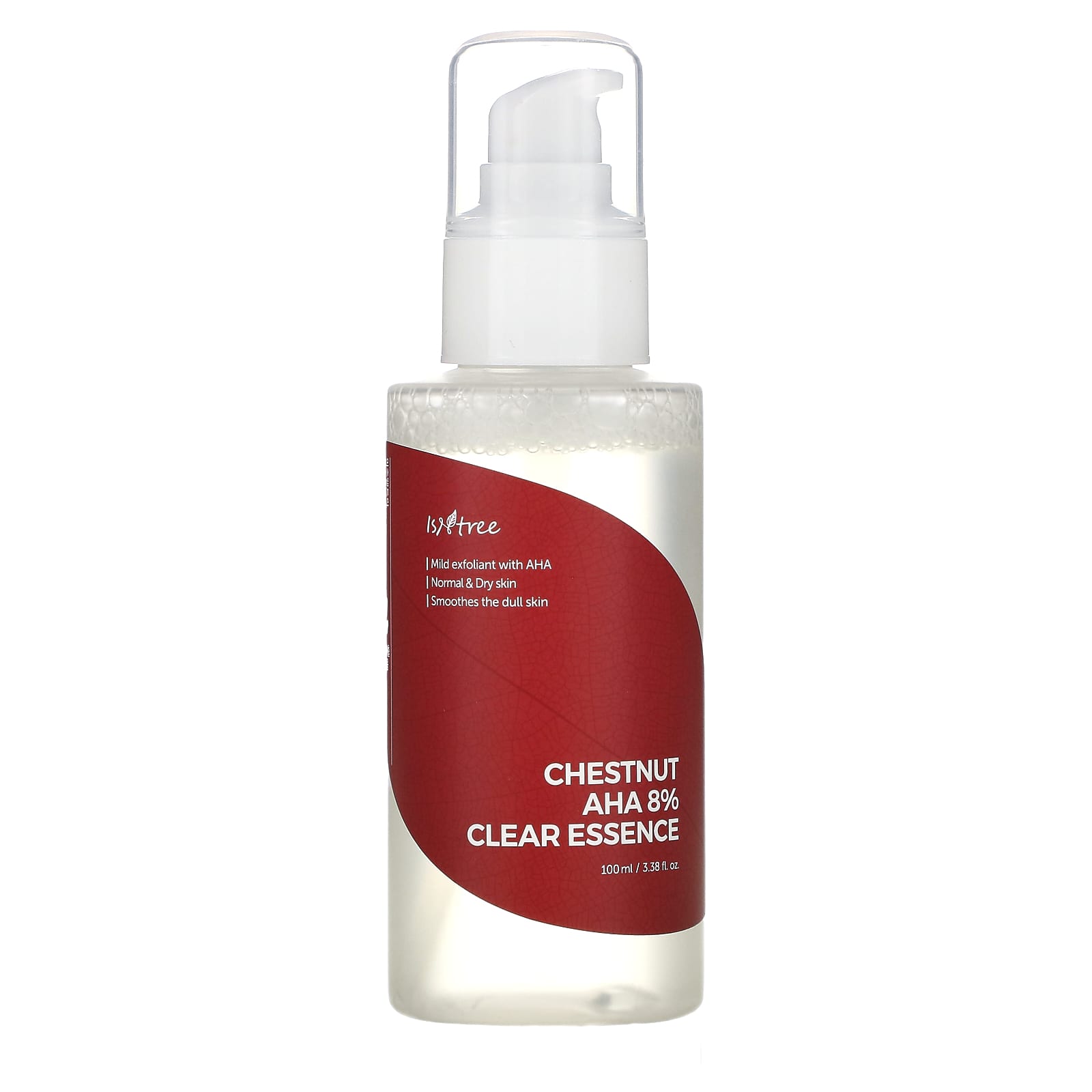 ISNtree-Chestnut AHA 8% Clear Essence-3.38 fl oz (100 ml)