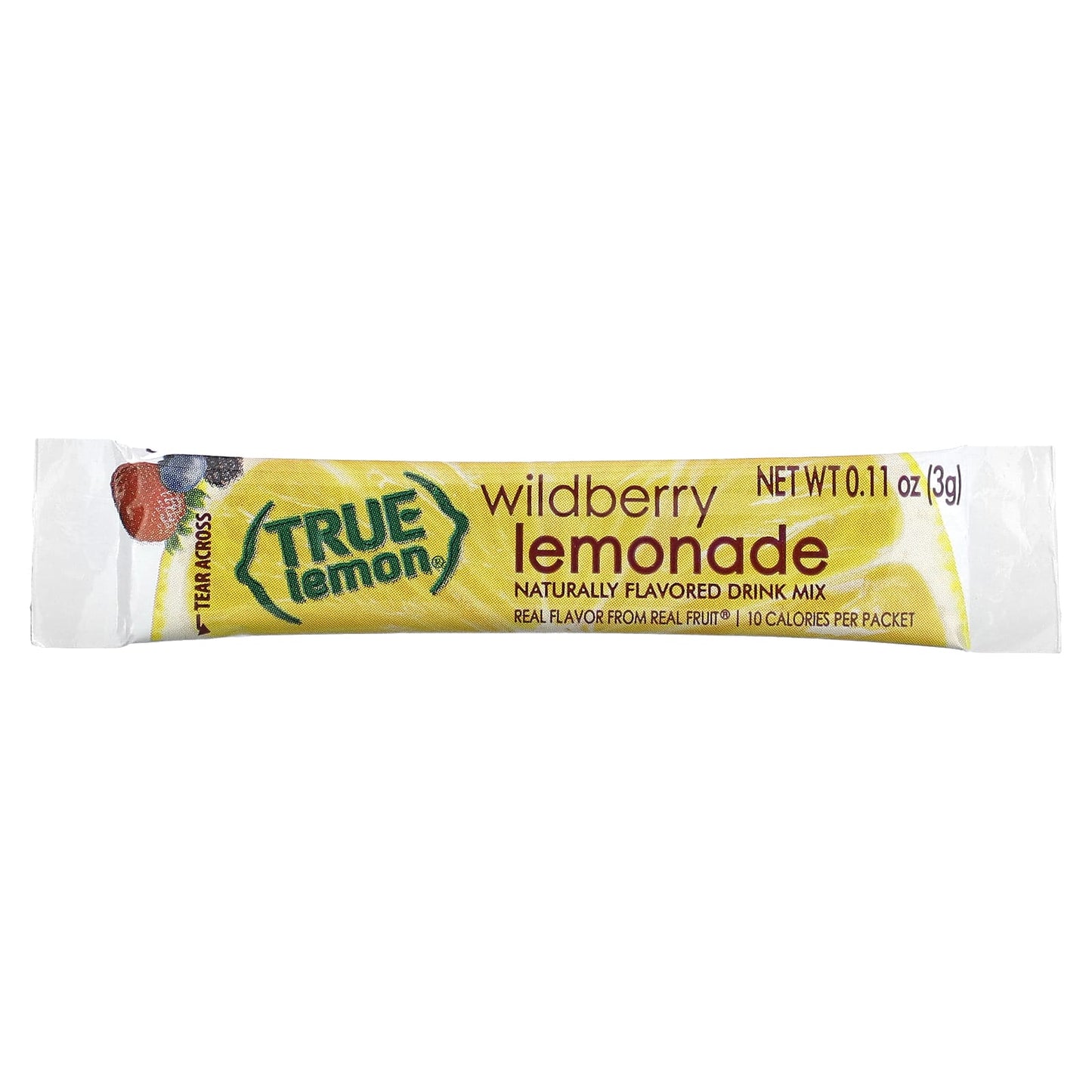 True Citrus, True Lemon,  Lemonade, Wildberry, 10 Packets, 0.11 oz (3 g) Each