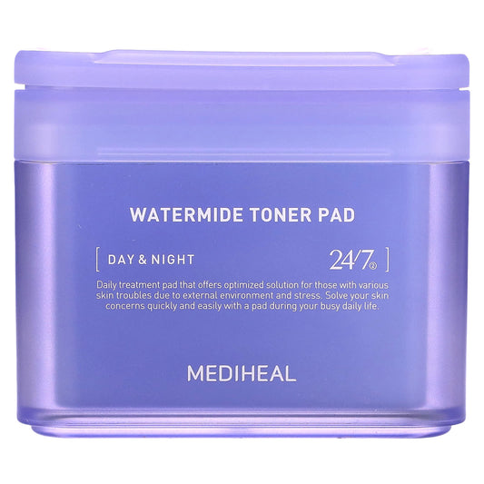 MEDIHEAL-Watermide Toner Pad-100 Pads-5.74 fl oz (170 ml)