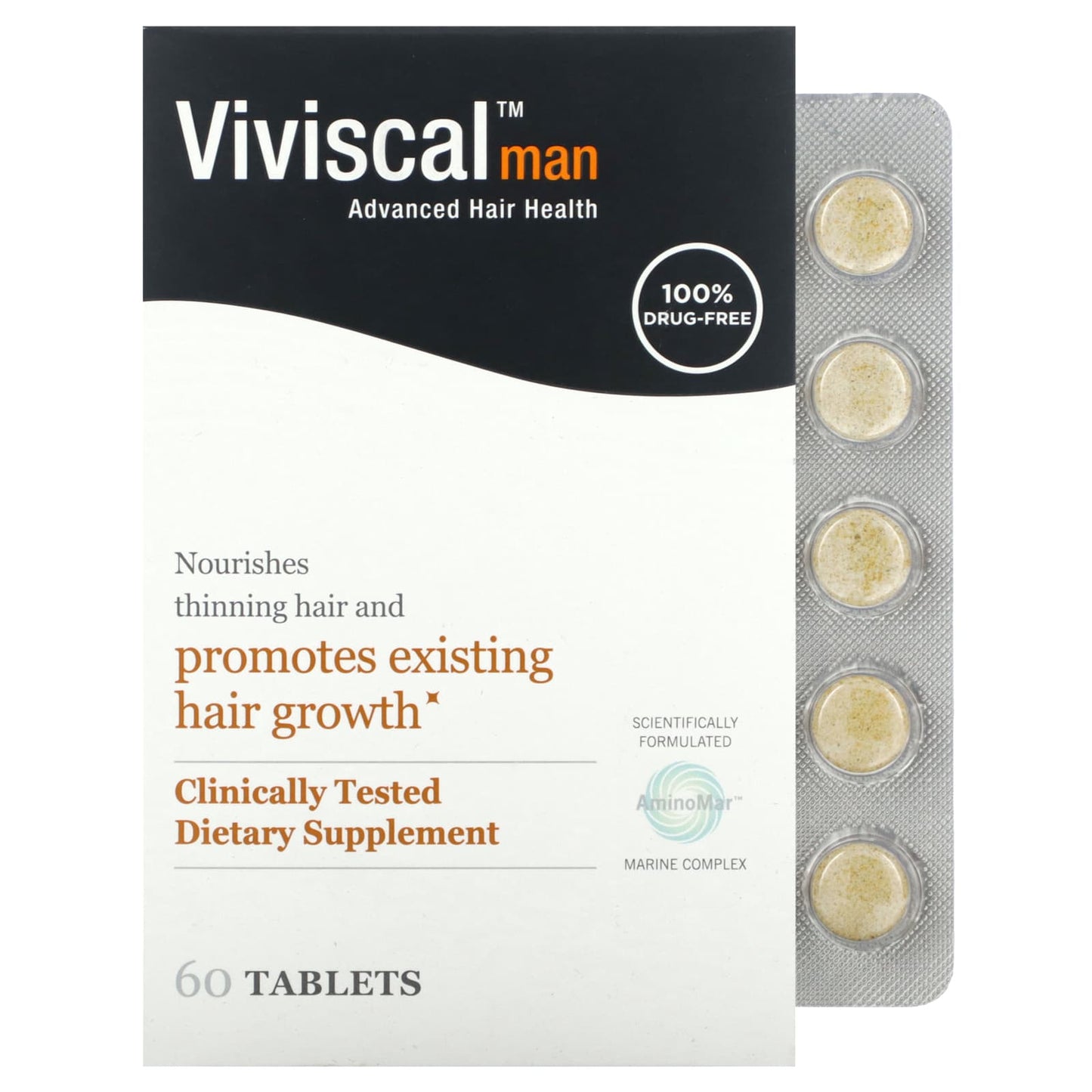 Viviscal-Man Advanced Hair Health-60 Tablets