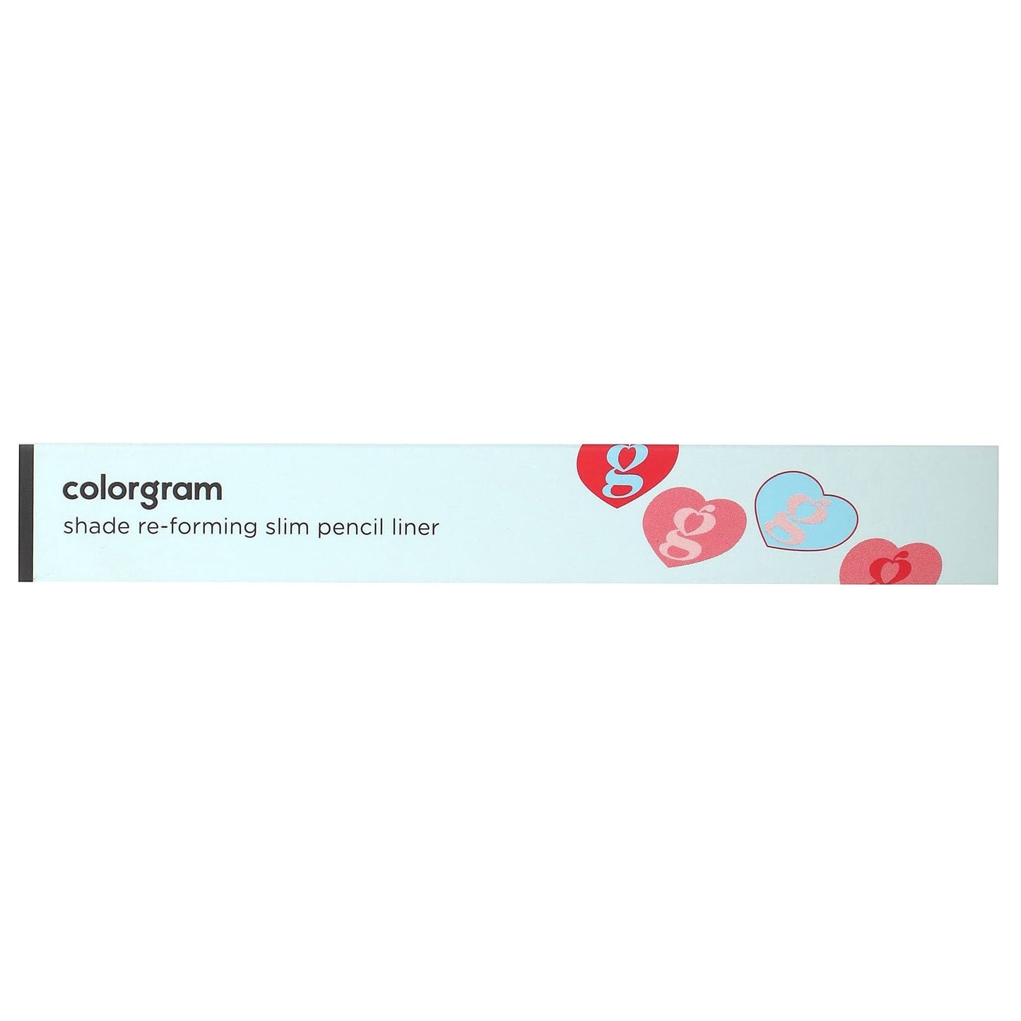 Colorgram, Shade Re-Forming Slim Pencil Liner, 01 Ash Black, 0.004 oz (0.12 g)