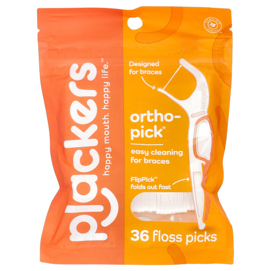 Plackers-Orthopick-Floss Picks-36 Count