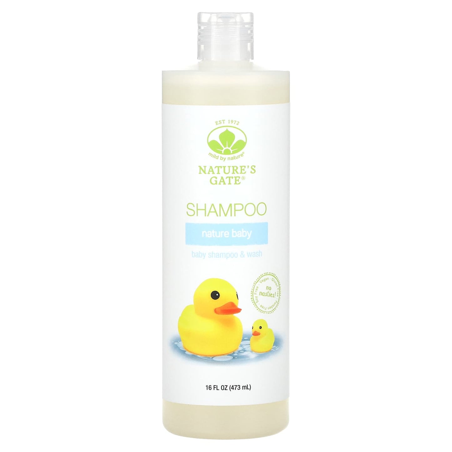 Mild By Nature-Nature Baby-Shampoo and Wash-16 fl oz (473 ml)