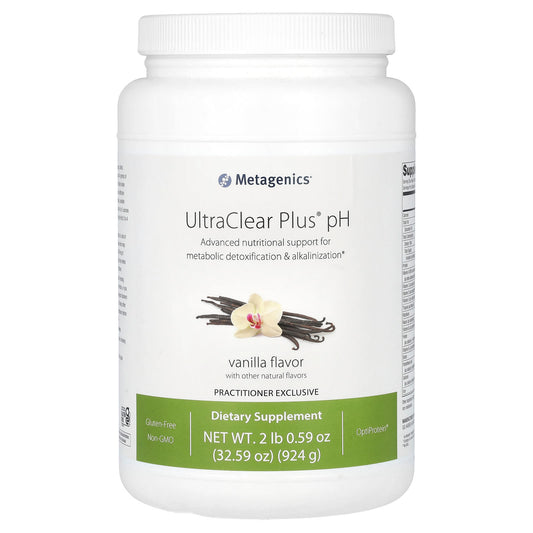 Metagenics-UltraClear Plus pH-Vanilla-2 lb 0.59 oz (924 g)