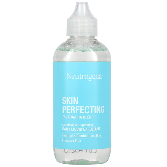 Neutrogena-Skin Perfecting-Daily Liquid Exfoliant-Normal & Combination Skin-Fragrance-Free- 4 fl oz (118 ml)