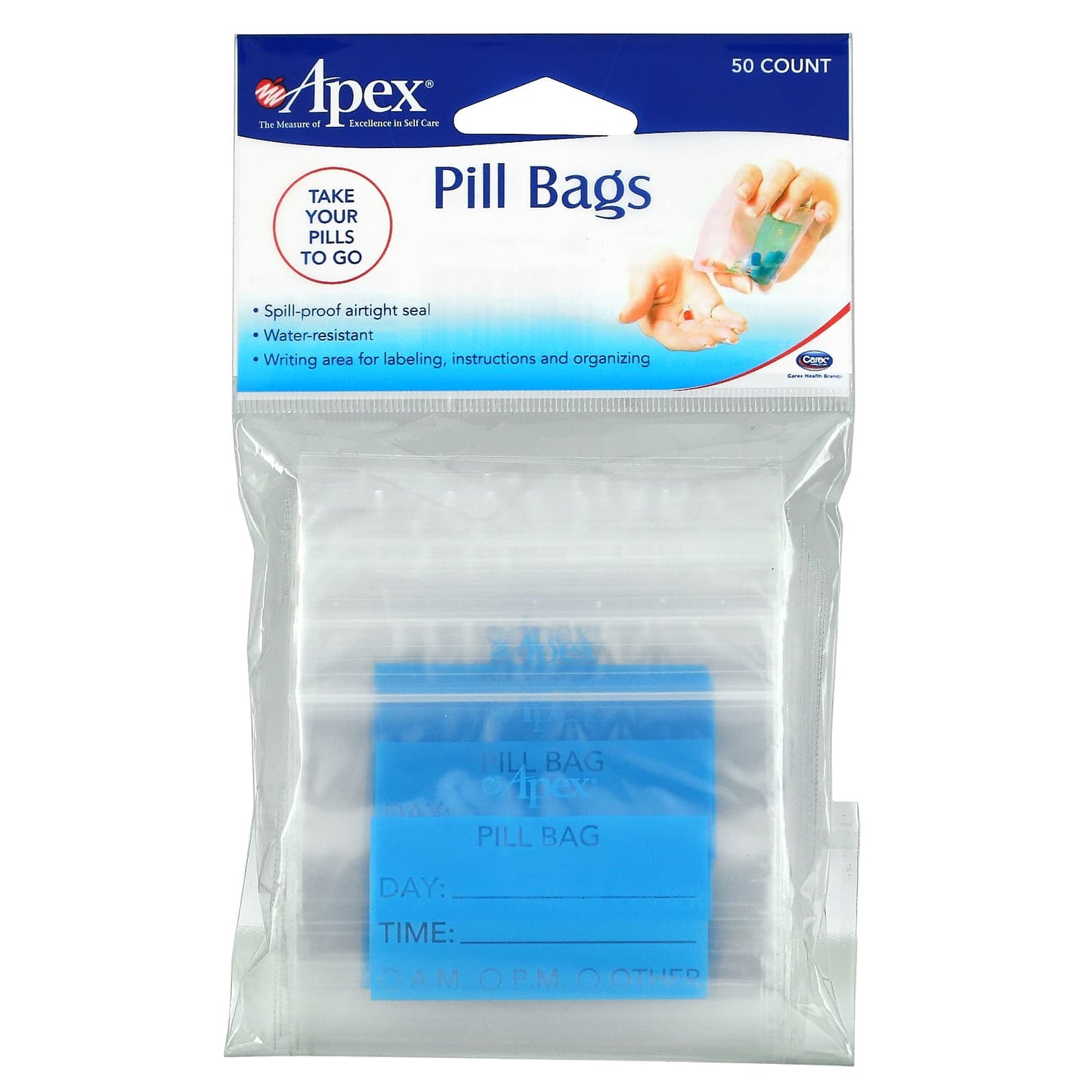 Apex-Pill Bags-50 Count