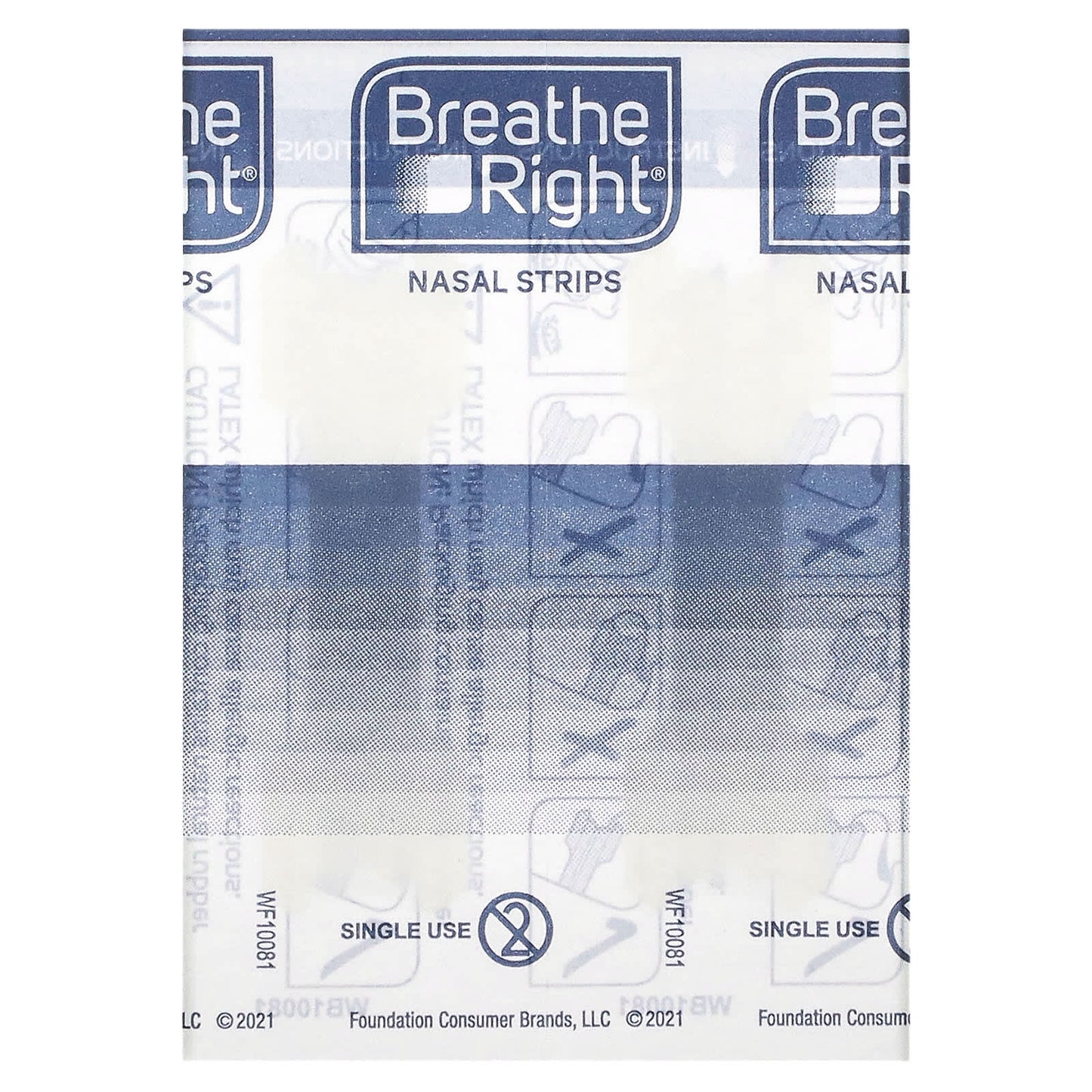 Breathe Right, Nasal Strips, SM/Med, Clear, 30 Count