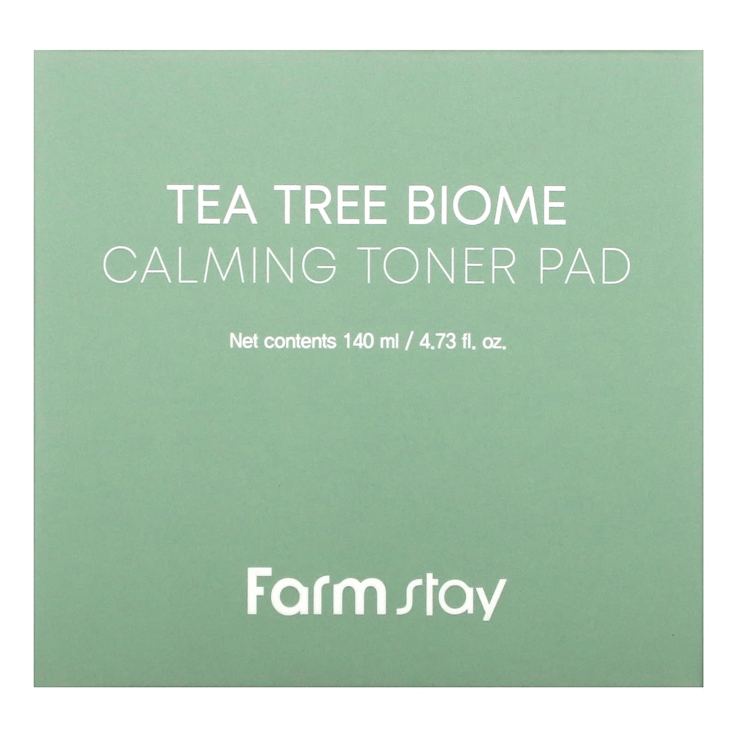 Farmstay, Tea Tree Biome, Calming Toner Pad, 4.73 fl. oz. (140 ml)