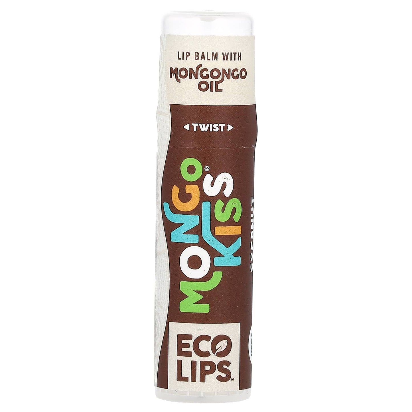 Eco Lips-Mongo Kiss-Lip Balm-Coconut-0.25 oz (7 g)