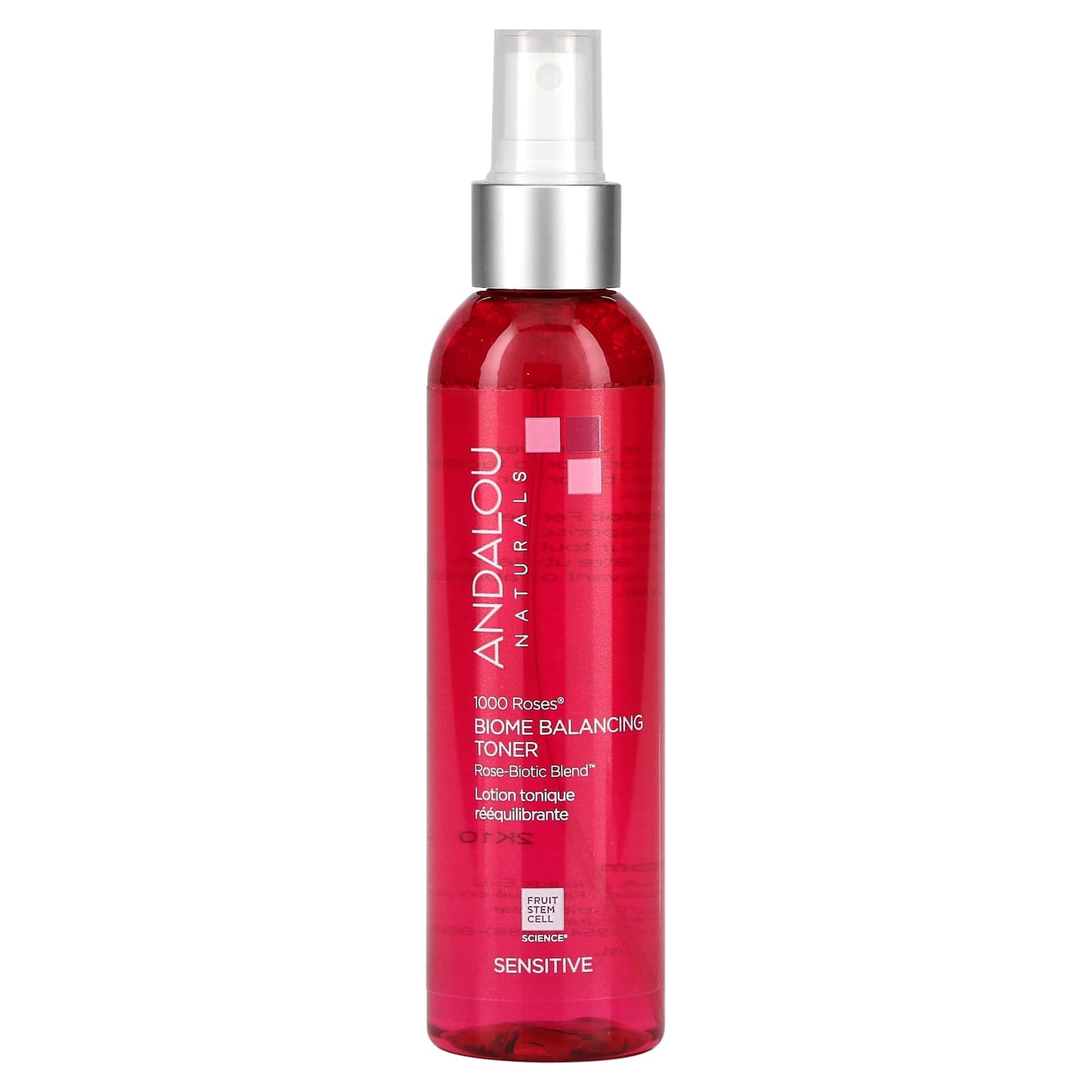 Andalou Naturals-1000 Roses-Biome Balancing Toner-Sensitive-6 fl oz (178 ml)