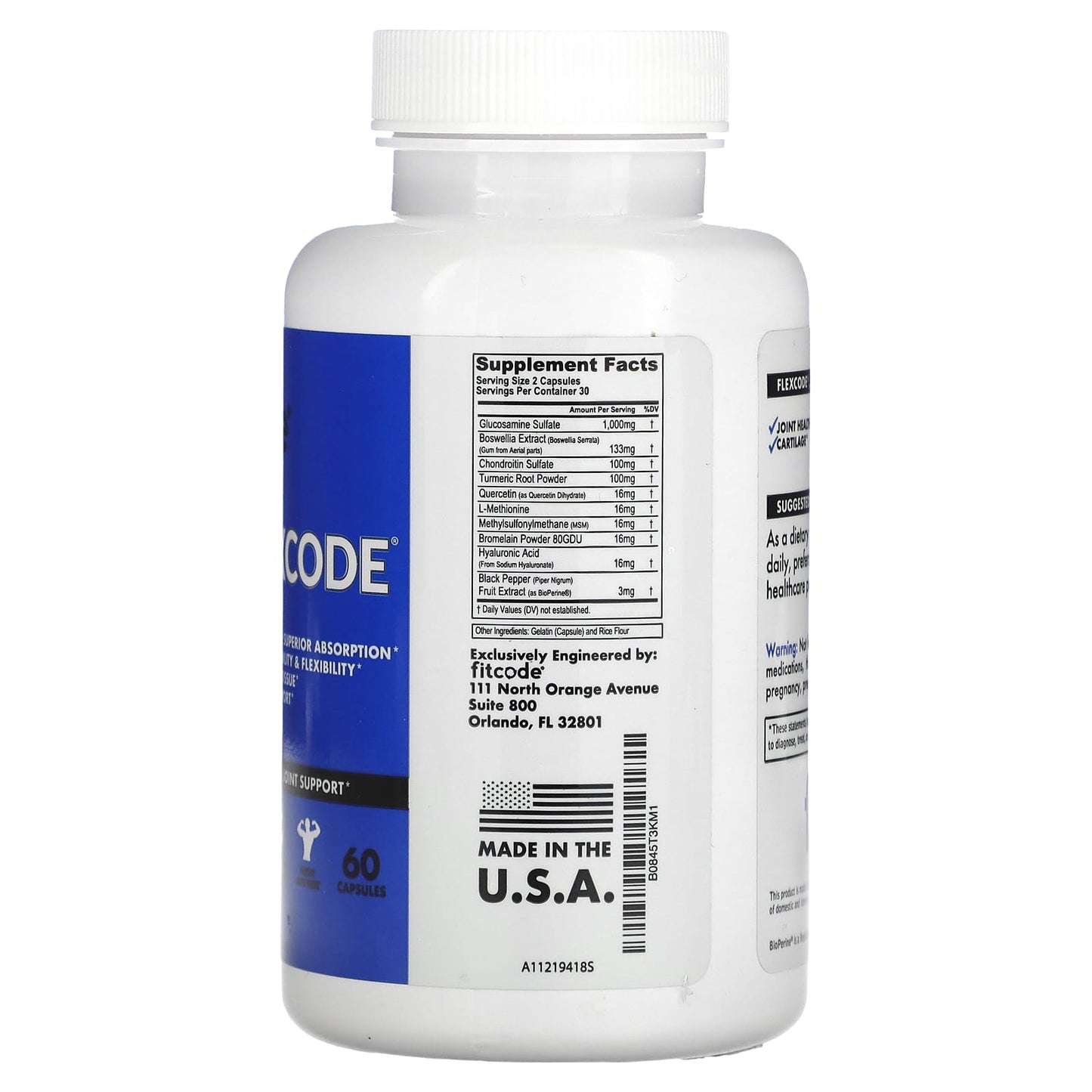 fitcode, FlexCode, 60 Capsules