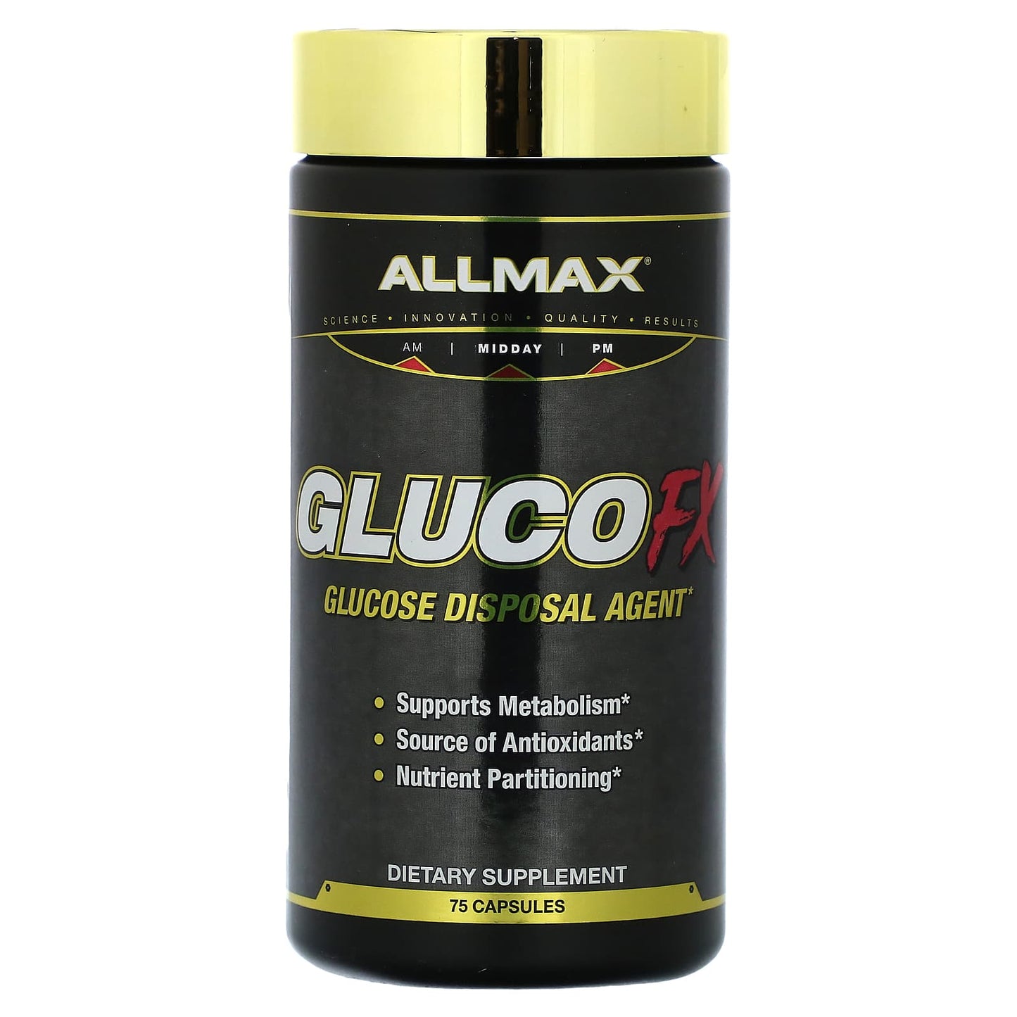 ALLMAX-Gluco FX-75 Capsules