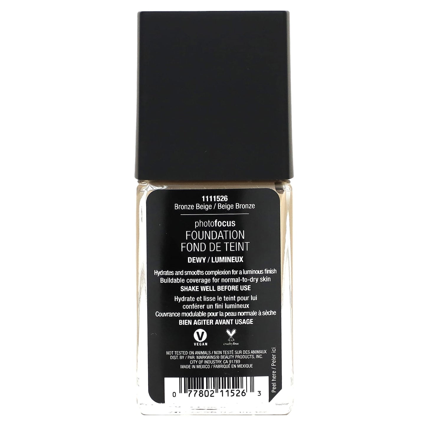 wet n wild, PhotoFocus, Foundation, Dewy, Bronze Beige, 0.95 fl oz (28 ml)