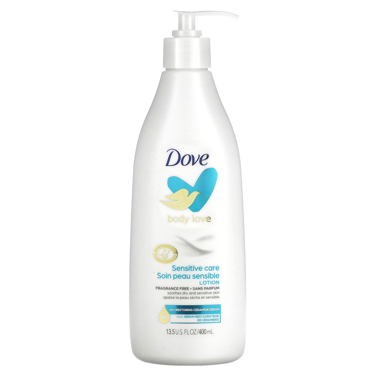 Dove-Sensitive Care Lotion-Fragrance Free-13.5 fl oz (400 ml)