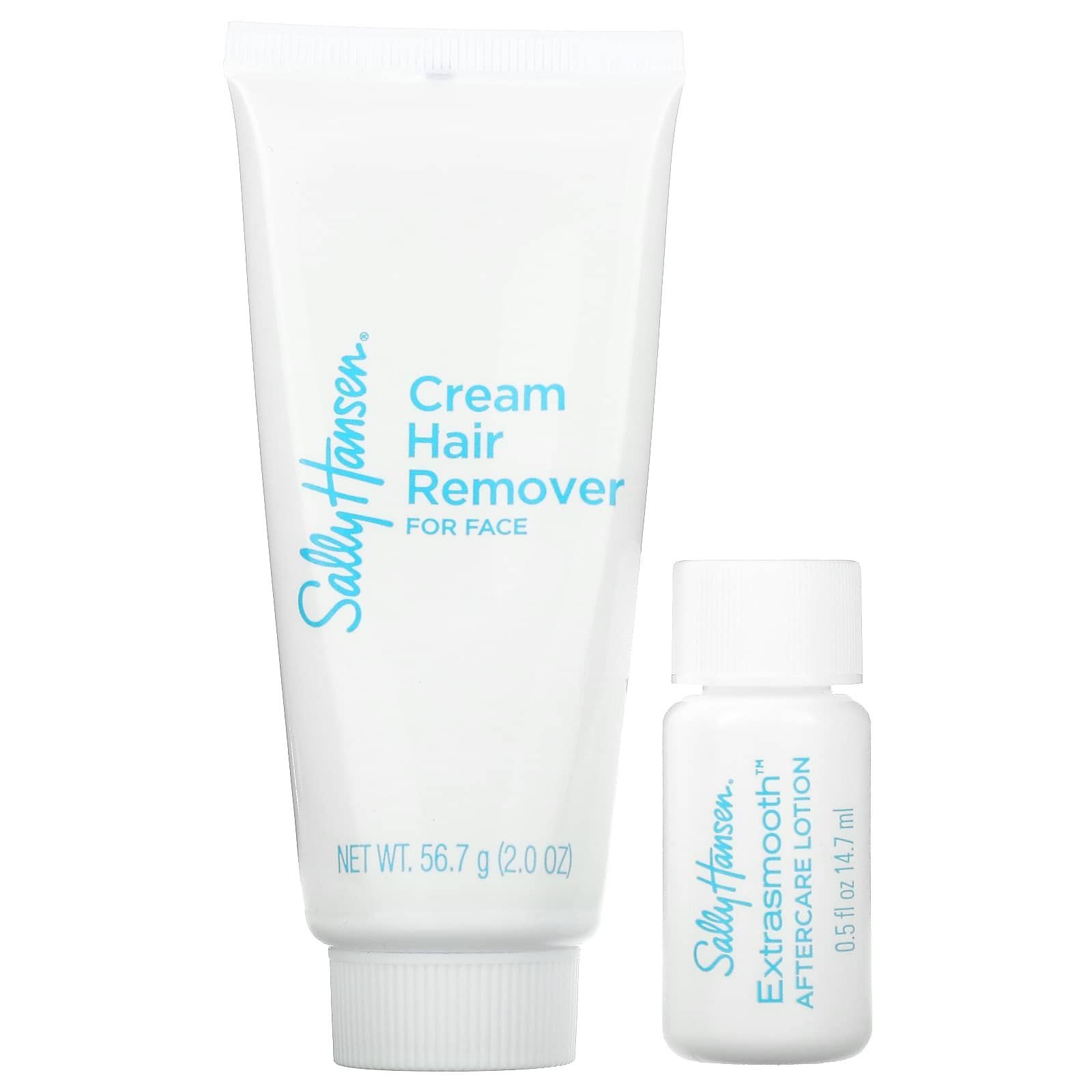 Sally Hansen-Hair Removal Cream for Face-2 Piece Kit