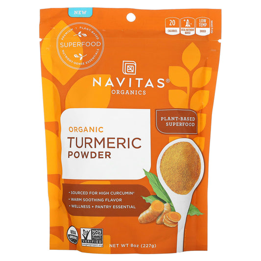 Navitas Organics-Organic Turmeric Powder-8 oz (227 g)