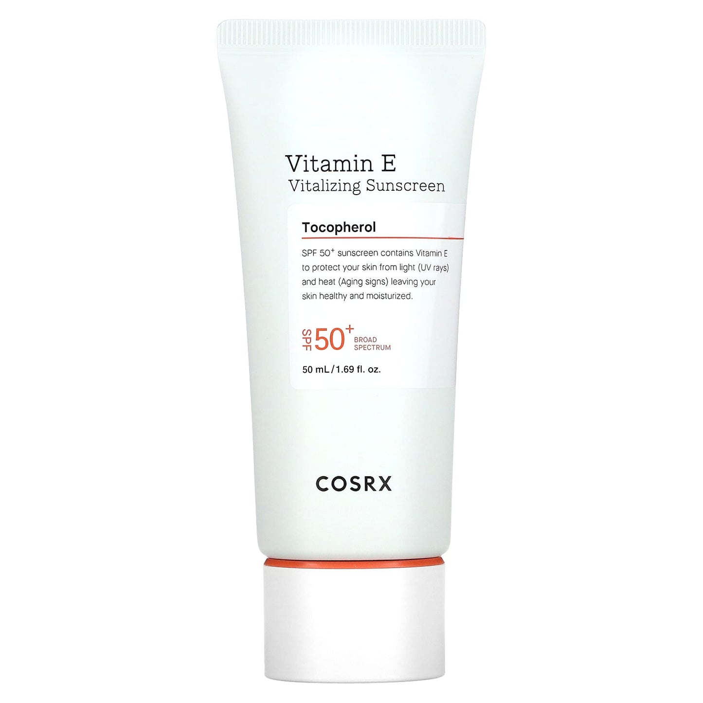 CosRx-Vitamin E-Vitalizing Sunscreen-SPF 50+-1.69 fl oz (50 ml)