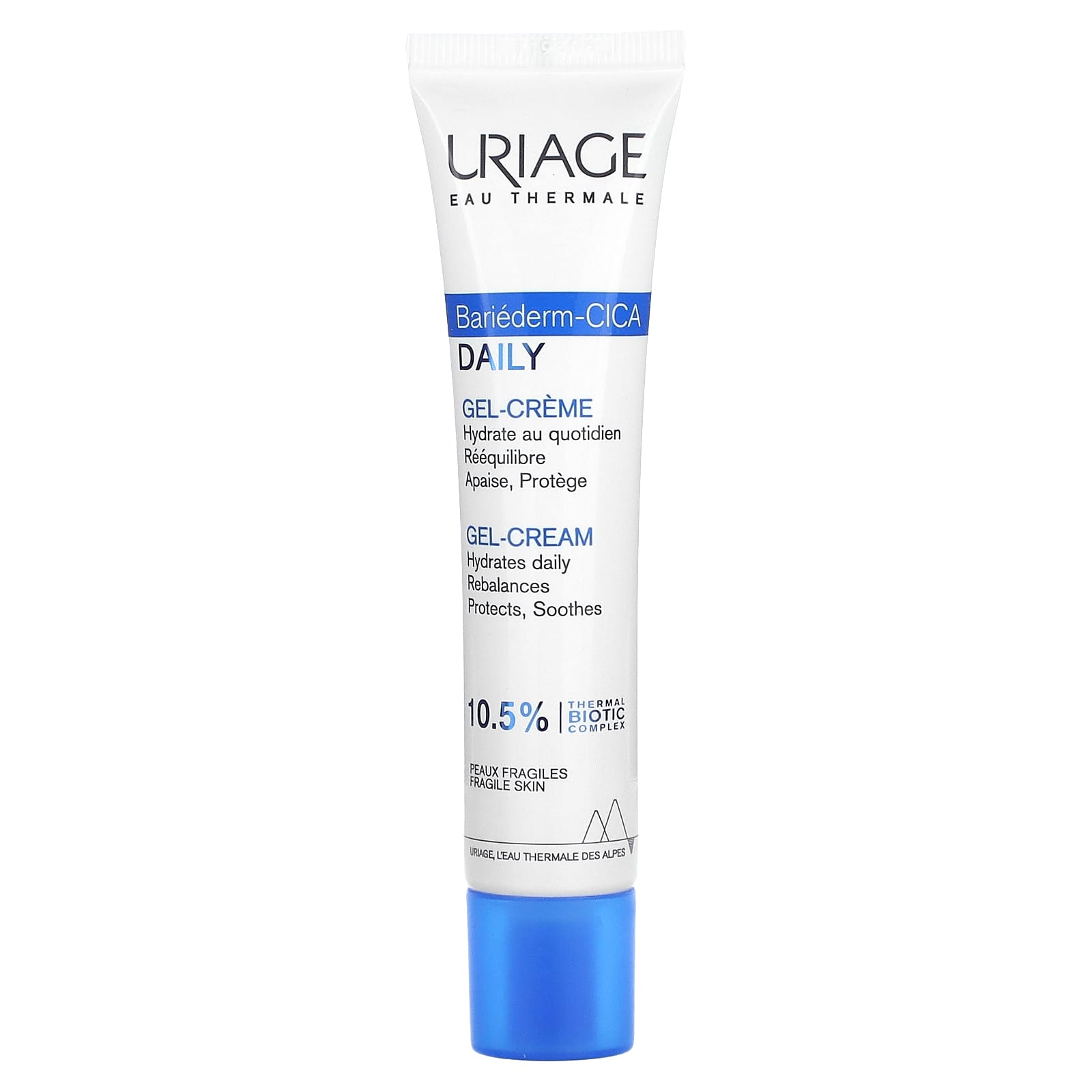 Uriage-Bariéderm-CICA-Daily Gel-Cream-Fragile Skin-Unscented-1.35 fl. oz (40 ml)